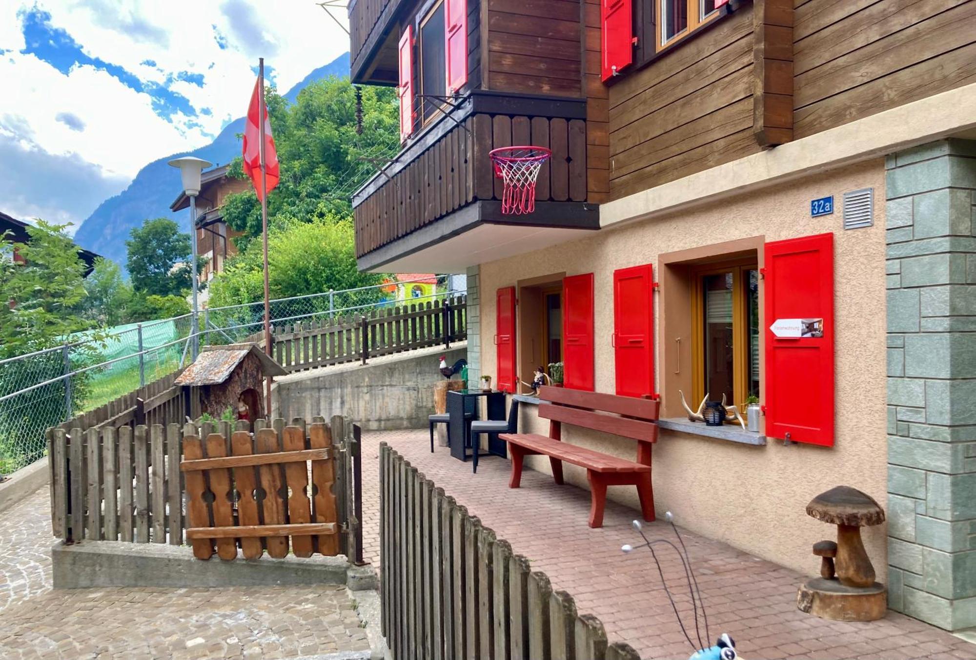 Ferienwohnung Morgengruss Sankt Niklaus Exterior photo
