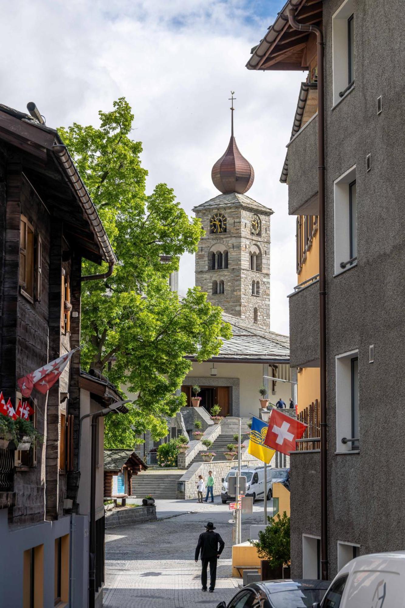 Ferienwohnung Morgengruss Sankt Niklaus Exterior photo